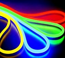Flexible LED Border , Sign & Window Tube, 110 Volt
