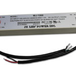 60 Watt 12 VDC LED DRIVER, Power Supply, MJ-1260, 100-277 VAC input –  Outdoor Rated, IP68