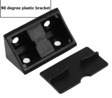 90 degree bracket, Plastic