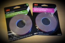 Double side peel stick tape