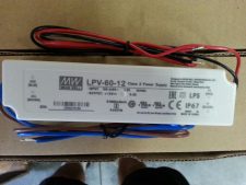 led power supply 12vdc out, 110vac in